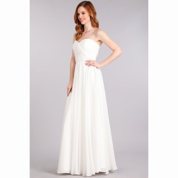 1411 off white pleated dress - Picture 2 of 5
